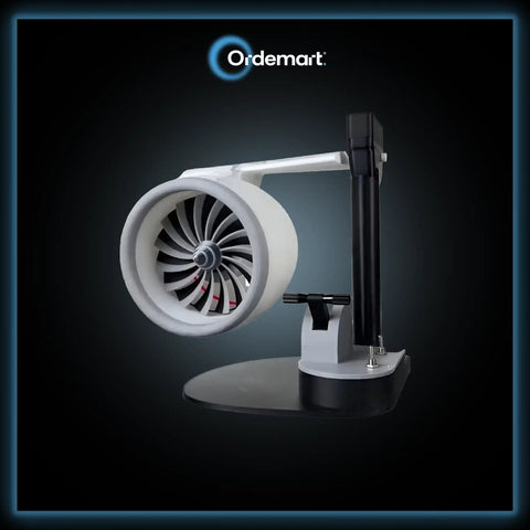 3D Print Jet Fan - Turbofan Engine Model