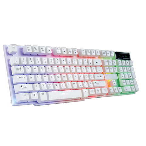 RGB Mechanical Gaming Keyboard with Customizable Lighting