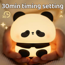 Panda LED Night Light Cute Silicone