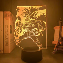 3D Lamp Anime Black Clover Asta Light