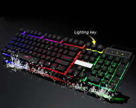 RGB Mechanical Gaming Keyboard with Customizable Lighting