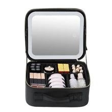 Smart LED Cosmetic Case with Mirro