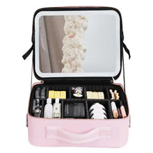 Smart LED Cosmetic Case with Mirro