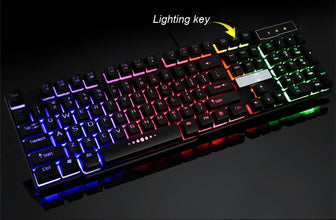 RGB Mechanical Gaming Keyboard with Customizable Lighting