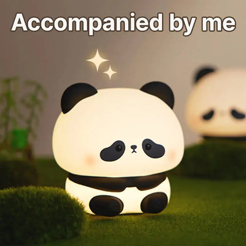 Panda LED Night Light Cute Silicone