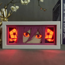 Uchiha Itachi 3D Paper Carving Lamp