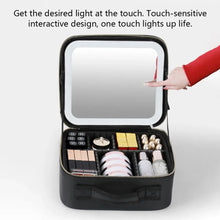 Smart LED Cosmetic Case with Mirro